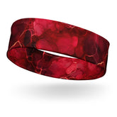 Somme Crimson Headband - Bandaners